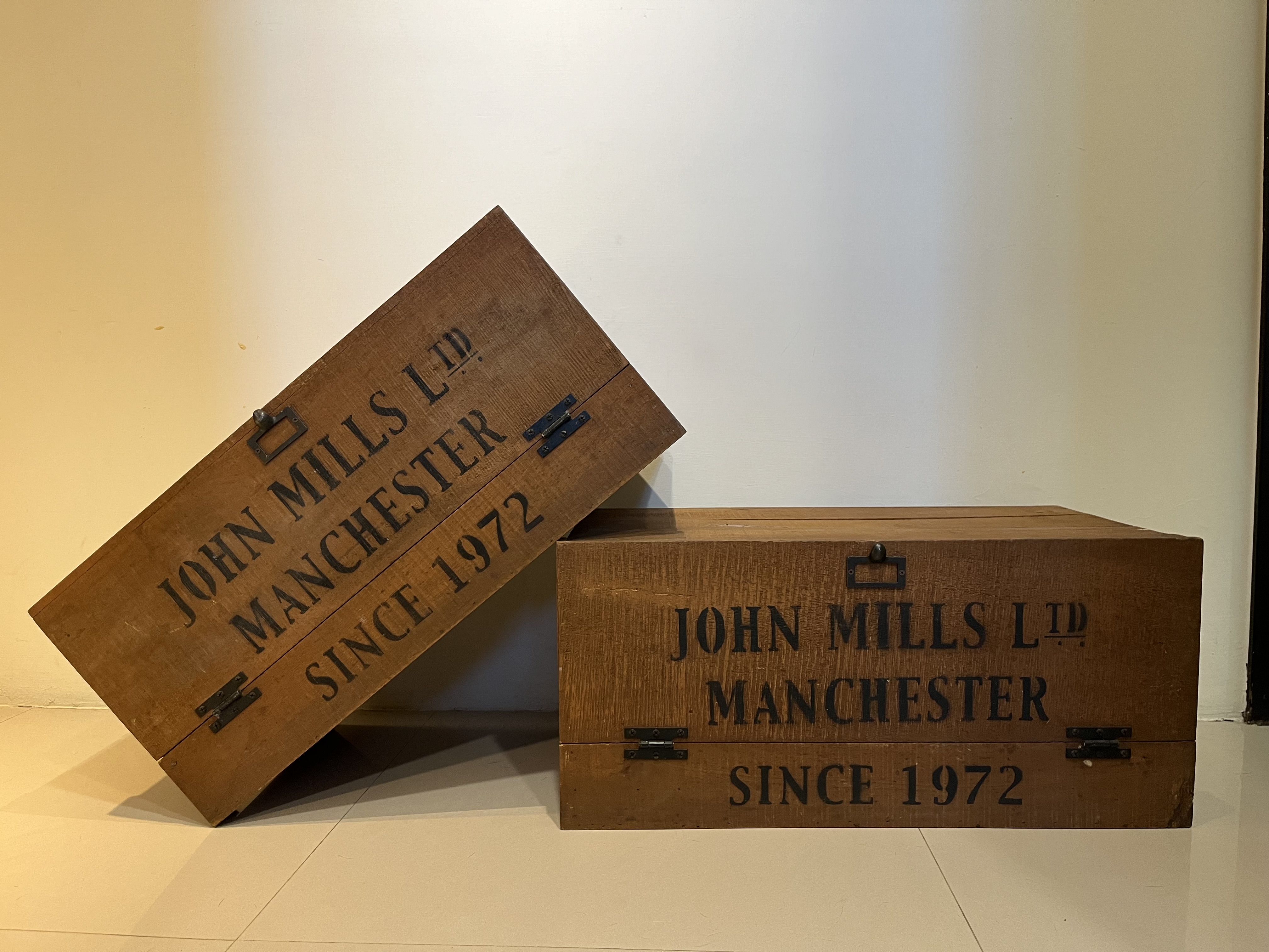 Manchester boxes - pair